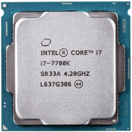 Процессор Intel Core i7 7700K LGA 1151v1 (BX80677I77700K) Б/У - Фото 1 Процессор Intel Core i7 7700K LGA 1151v1 (BX80677I77700K) Б/У - изображение 1