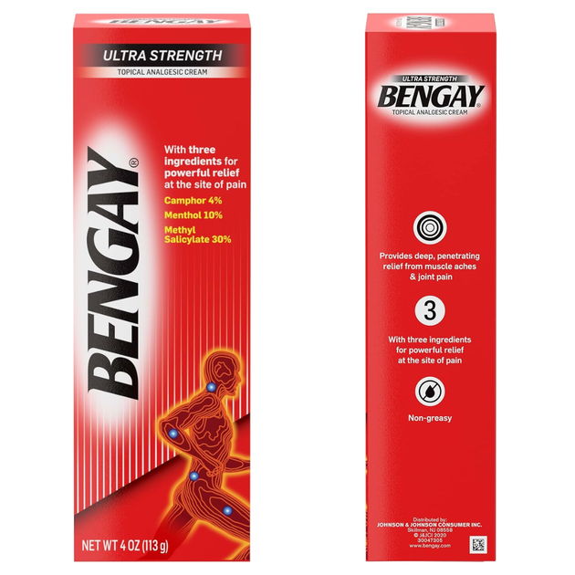 Обезболивающий крем Bengay Ultra Strength 113 г, от боли в мышцах и суставах - изображение 2