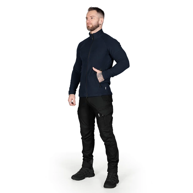 Флісова кофта Meadow Темно-синя (8514), XL - изображение 3