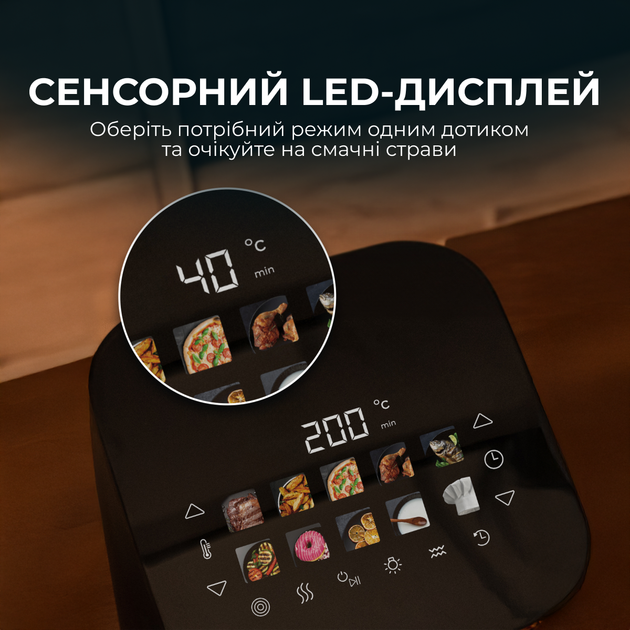 Мультипечь (аэрогриль-фритюрница) CECOTEC Cecofry&Grill Smokin 6500 - изображение 7