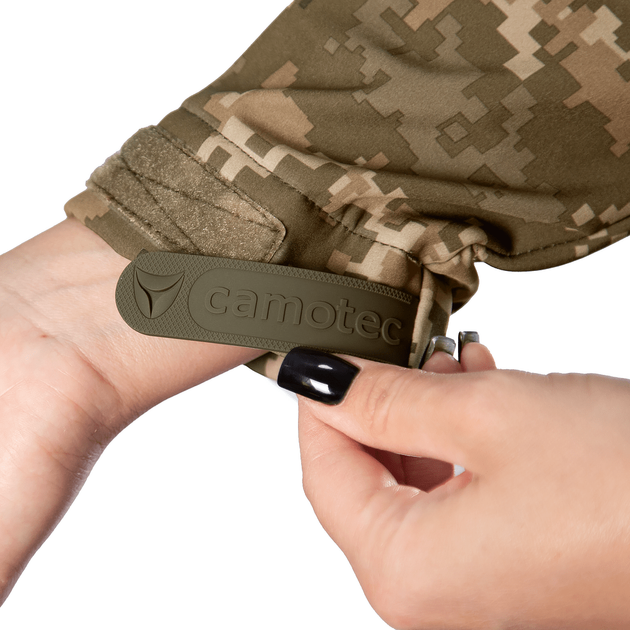 Жіноча куртка Pani SoftShell Піксель (9140), L - изображение 7