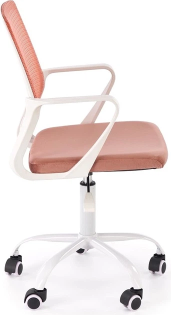 Fotel dziecięcy do biurka Halmar FRODO Jasny różowy (5905248134829) - obraz 5