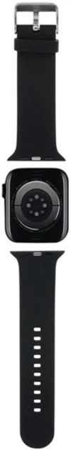 Pasek Karl Lagerfeld 3D Rubber Choupette Head do Apple Watch Series 1/2/3/4/5/6/7/8/9/SE/SE2/Ultra/Ultra 2 42-49 mm Black (3666339190125) - obraz 2