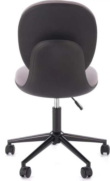 Fotel dziecięcy do biurka Halmar ORION Czarno-popielaty (5905248135796) - obraz 7