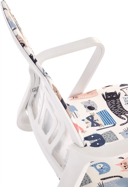 Fotel dziecięcy do biurka Halmar ORIS Wielokolorowy (5905248134805) - obraz 8