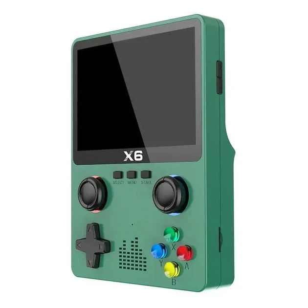 Портативная игровая консоль X6 32ГБ IPS 3.5 дюйма - Фото 1 Портативная игровая консоль X6 32ГБ IPS 3.5 дюйма - изображение 1