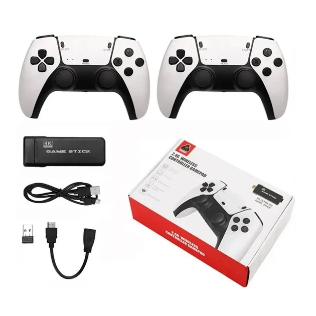 Игровая консоль приставка с двумя джойстиками 2.4G Wireless Controllers Gamepad 4K M8PRO - Фото 6 Игровая консоль приставка с двумя джойстиками 2.4G Wireless Controllers Gamepad 4K M8PRO - изображение 6