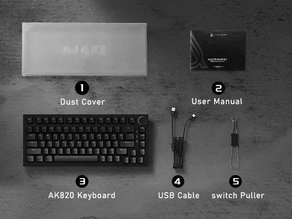 Клавіатура AJAZZ AK820 Black - изображение 2