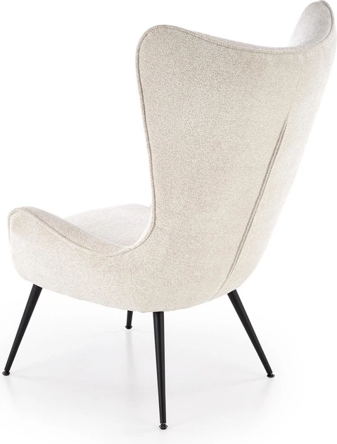 Крісло для відпочинку Halmar JUKON Кремове (5905248135055) - зображення 4