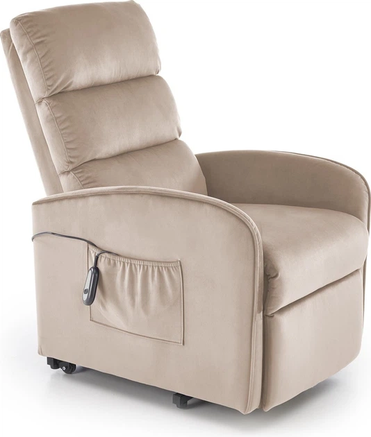 Fotel wypoczynkowy Halmar MARONI Beżowy (5905248135208) - obraz 4