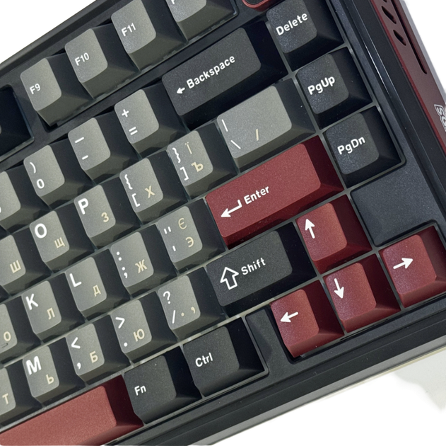 Клавіатура бездротова MechLands Vibe 75 V2 ENG/UKR Black - зображення 3