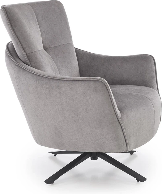 Крісло для відпочинку Halmar SCAMPI Сіре (5905248135550) - зображення 2