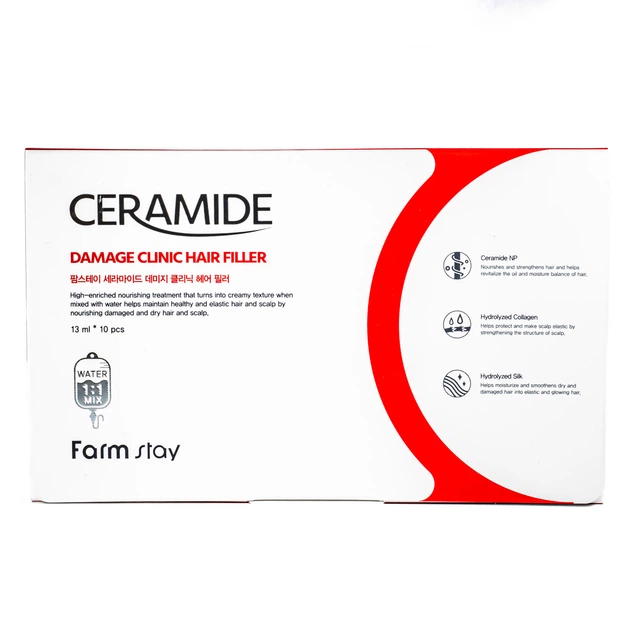 Філер для волосся FarmStay Ceramide Damage відновлюючий 13 мл - зображення 2