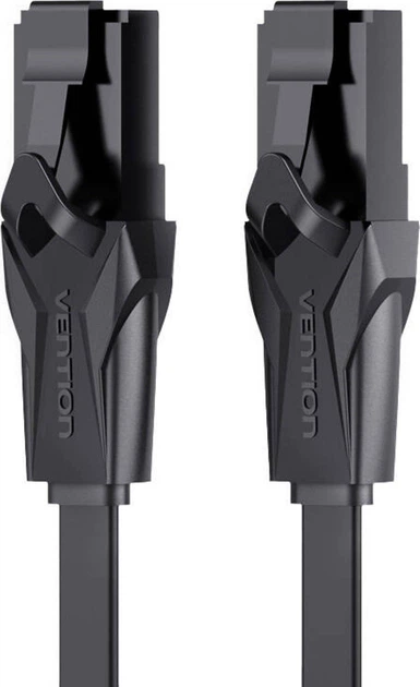 Патч-корд Vention Cat.6 UTP Patch Cable 0.75M Black (IBABE) - зображення 4