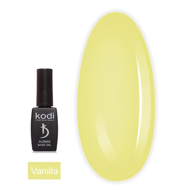 Камуфлююче базове покриття Color Rubber Base Gel Vanilla 8 мл - Фото 1 Камуфлююче базове покриття Color Rubber Base Gel Vanilla 8 мл - зображення 1