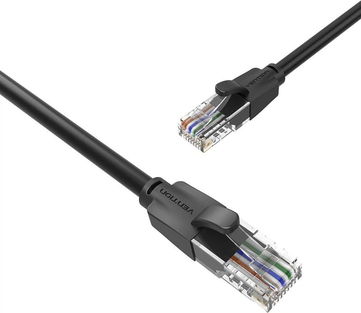 Патч-корд Vention Cat.6 UTP Patch Cable 0.5M Black (IBEBD) - изображение 4