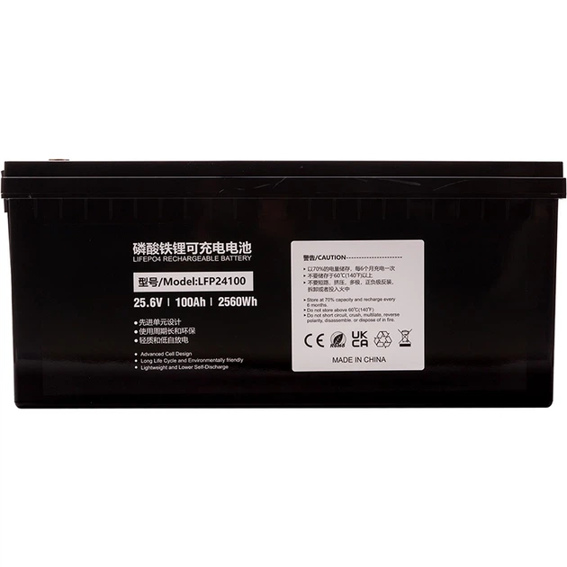 Аккумулятор PowerPlant LiFePO4 24V 100Ah (LFP24100) - Фото 1 Аккумулятор PowerPlant LiFePO4 24V 100Ah (LFP24100) - изображение 1