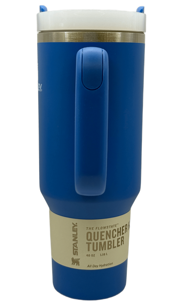 Термос термокружка Stanley Quencher H2.0 Tumbler из нержавеющей стали Blue 1,18 л KT7001915 - изображение 4