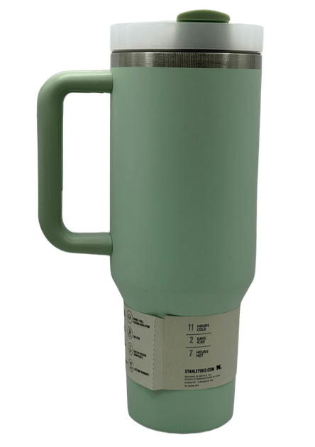 Термос термочашка Stanley Quencher H2.0 Tumbler Light Green 1,18 л з нержавіючої сталі KT7001956 - зображення 5