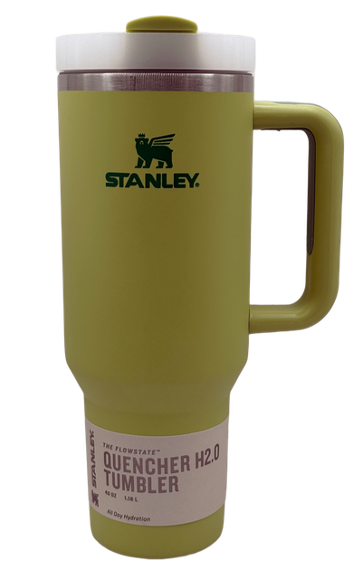 Термос термочашка Stanley Quencher H2.0 Tumbler з нержавіючої сталі Green 1,18 л KT7001960 - зображення 2