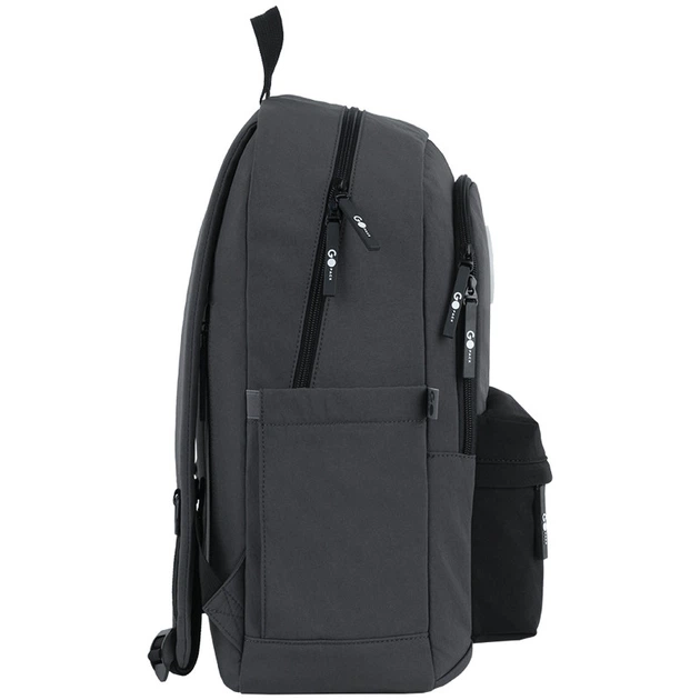 Рюкзак GoPack Education Teens 141L чорний, сірий (GO26-141L-4) - Фото 4 Рюкзак GoPack Education Teens 141L чорний, сірий (GO26-141L-4) - зображення 4
