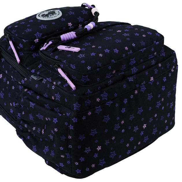Рюкзак GoPack Education GO26-120M-1 Stars + олівці Kite 18кол. - зображення 7