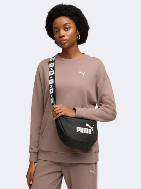 Спортивная сумка кросс-боди через плечо женская средняя Puma Base 09250901 Black (4069161281464) - изображение 2