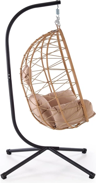 Підвісне садове крісло Halmar SNAKE Бежеве (5905248134713) - зображення 4