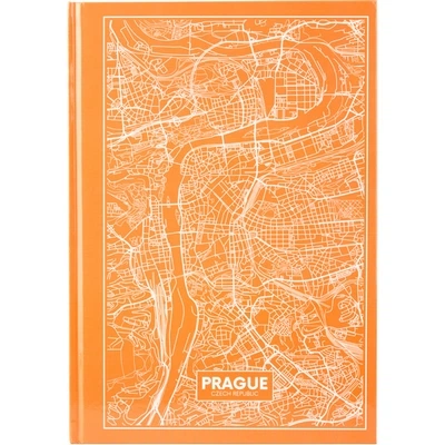 Зошит офісний Axent Maps Prague А4 96 арк. клітинка тверда палітурка персиковий (8422-542-A) - Фото 1 Зошит офісний Axent Maps Prague А4 96 арк. клітинка тверда палітурка персиковий (8422-542-A) - изображение 1