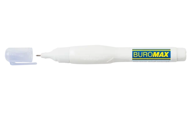 Коректор-ручка Buromax з металевим клапаном 12 мл. (BM.1034) - изображение 2