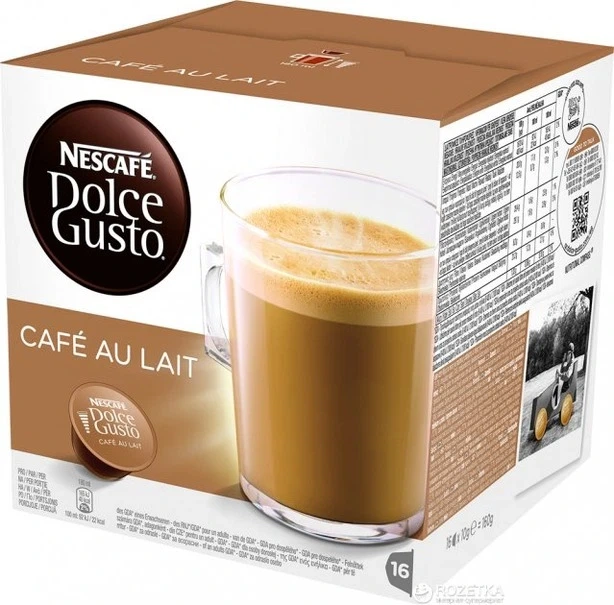 Кофе в капсулах NESCAFE Dolce Gusto 160 г х 16 шт (168413) - Фото 1 Кофе в капсулах NESCAFE Dolce Gusto 160 г х 16 шт (168413) - зображення 1