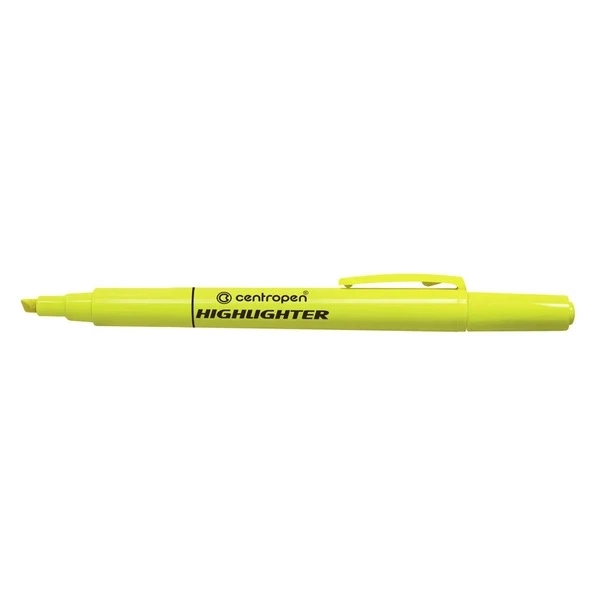 Маркер текстовий Centropen Fax жовтий 1-4 мм клиноподібний (8722/05) - Фото 1 Маркер текстовий Centropen Fax жовтий 1-4 мм клиноподібний (8722/05) - зображення 1