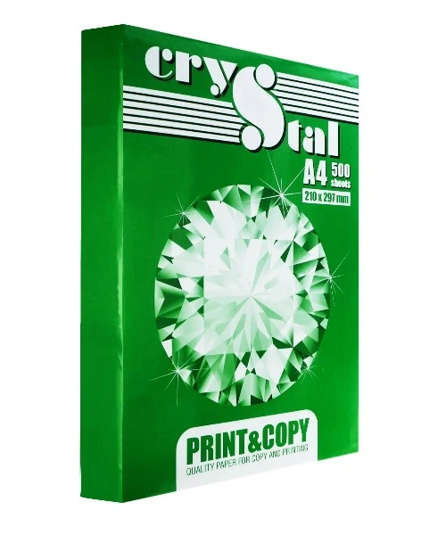Папір офісний Crystal Print&Copy зелений А4 клас C 500 арк. (16.4370) - Фото 1 Папір офісний Crystal Print&Copy зелений А4 клас C 500 арк. (16.4370) - изображение 1