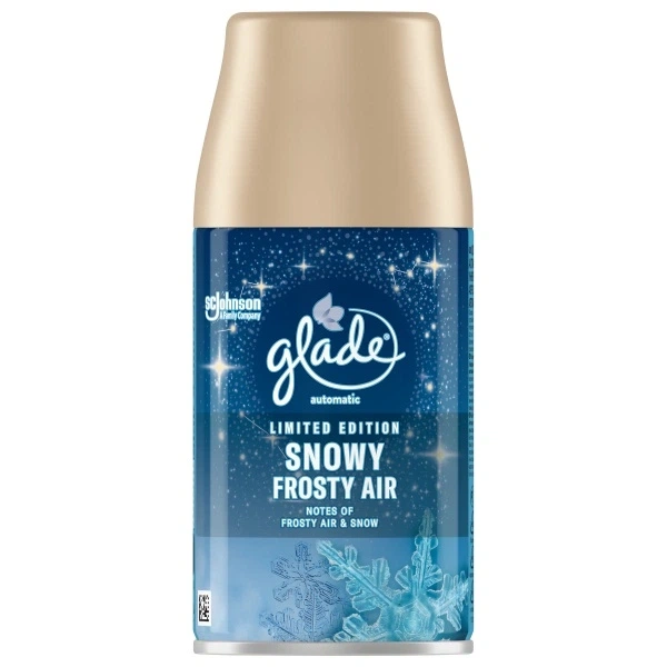 Змінний балон для освіжувача повітря Glade Snowy Frosty Air 269 мл (223781) - Фото 1 Змінний балон для освіжувача повітря Glade Snowy Frosty Air 269 мл (223781) - изображение 1