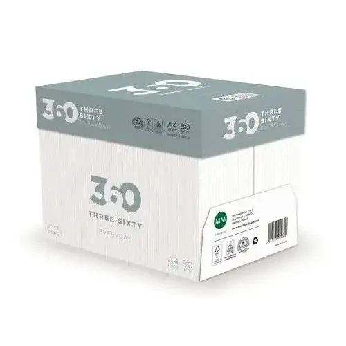Папір офісний 360 Everyday А4 80г/м2 клас C 500 арк. (1.195) - зображення 3