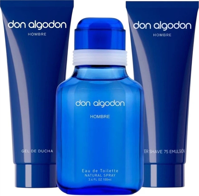 Набір для чоловіків Don Algodon Hombre Туалетна вода 100 мл + Бальзам після гоління 75 мл + Гель для душу 75 мл (8436559719049) - зображення 2