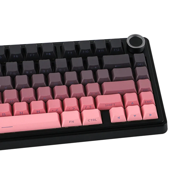 Игровая механическая клавиатура AULA F75 / Три режима подключения / Leobog Axis Reaper Switch / Pink - изображение 5