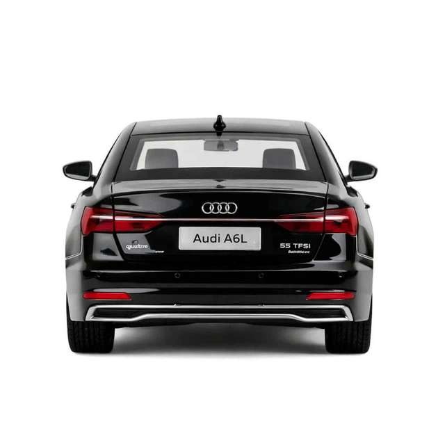 Металлическая машинка Автопром AUDI A6L 1:24 — свет, звук, открывающиеся двери, черная, AP7754 - Фото 7 Металлическая машинка Автопром AUDI A6L 1:24 — свет, звук, открывающиеся двери, черная, AP7754 - изображение 7