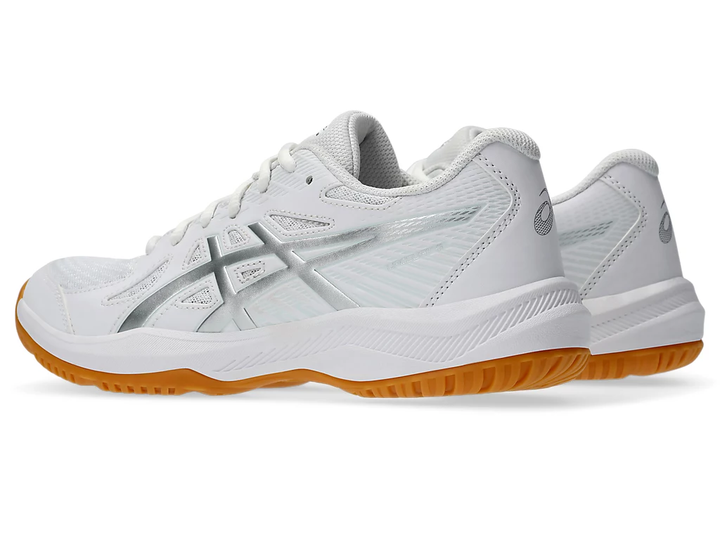 Кросівки волейбольні жіночі Asics Upcourt 6 White/Pure Silver 1072A107-100 (Розмір EU 39 / CM 24.5) - изображение 6