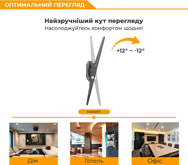 Настенное крепление для телевизора ITech PB4T 32