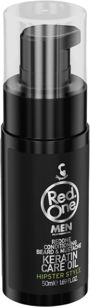 Olejek do brody RedOne Hipster Style Keratin Care nawilżający 50 ml (8697926022579) - obraz 2