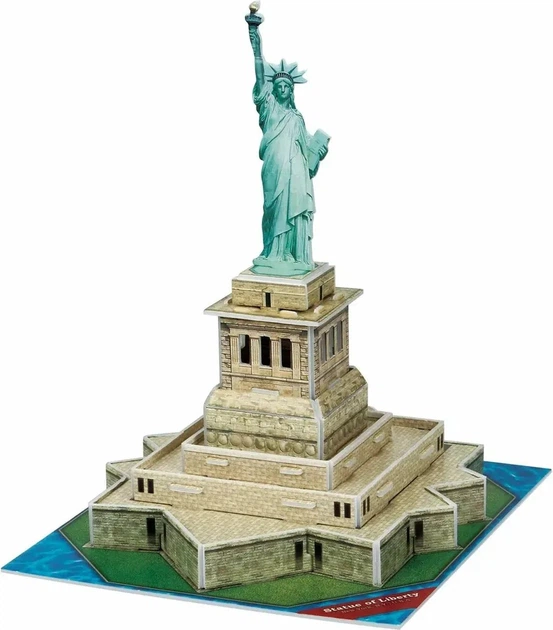 Пазл 3D Revell Statue of Liberty 31 деталь (4009803895383) - зображення 2