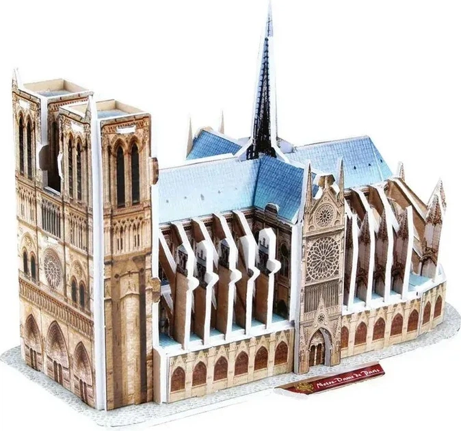 Пазл 3D Revell Notre-Dame de Paris 39 деталей (4009803001210) - зображення 2