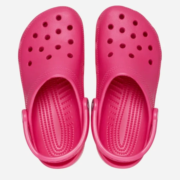 Жіночі крокси Crocs Classic 10001-6ZQ 37-38 (M5/W7) Яскраво-рожеві (196265881994) - зображення 5