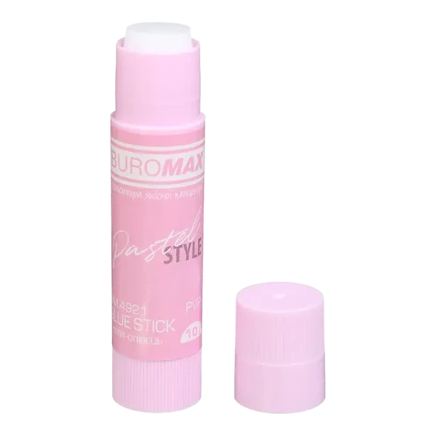 Клей-олівець Buromax PASTEL 10 г PVP (BM.4921) - Фото 10 Клей-олівець Buromax PASTEL 10 г PVP (BM.4921) - изображение 10