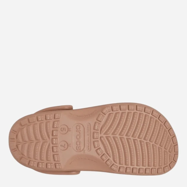 Чоловічі крокси Crocs Classic 10001-2CC 45-46 (M11) Темно-бежеві (196265389278) - зображення 7