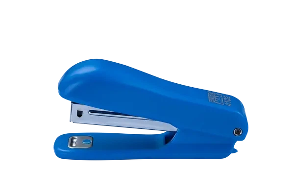 Степлер пластиковий круглий Buromax JOBMAX №10 до 10 л. синій (BM.4102-02) - Фото 1 Степлер пластиковий круглий Buromax JOBMAX №10 до 10 л. синій (BM.4102-02) - зображення 1