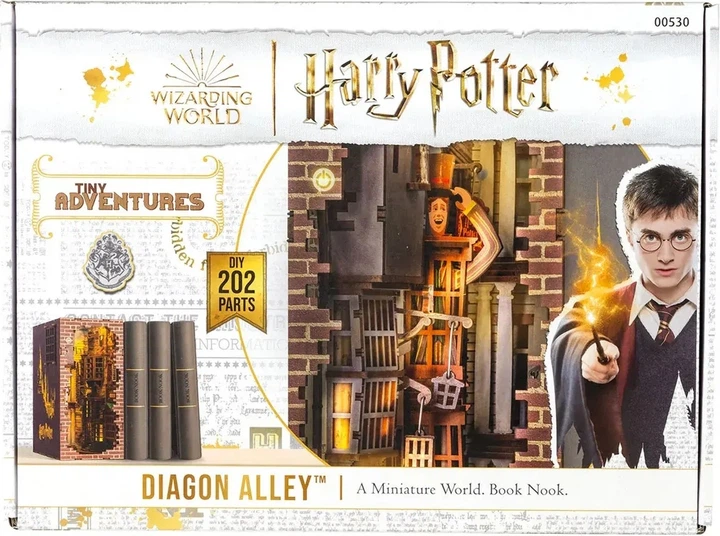 Пазл Revell Diagon Alley - Harry Potter: Tiny Adventures (Book Nook) 202 деталі (4009803005300) - зображення 7