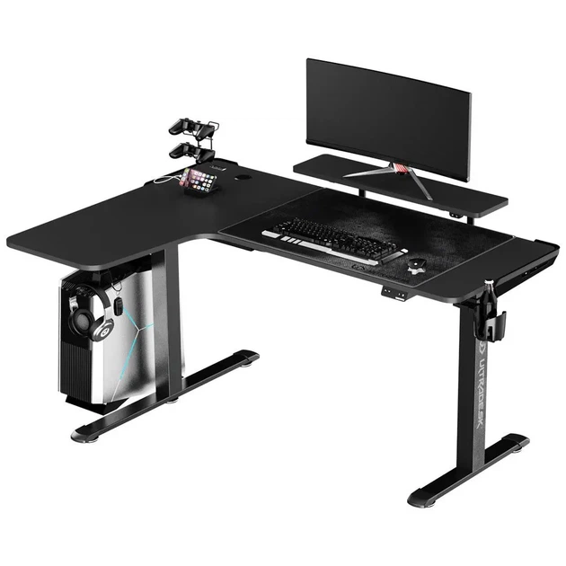Офісний стіл Ultradesk Winger 155cm Black - изображение 2