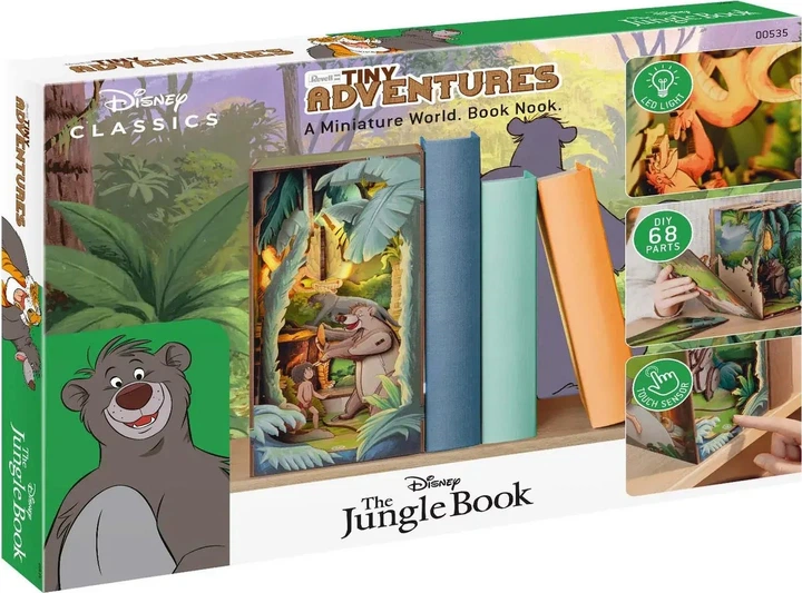Пазл Revell Tiny Adventures - Disney "The Jungle Book" (Book Nook) 68 деталей (4009803005355) - зображення 5